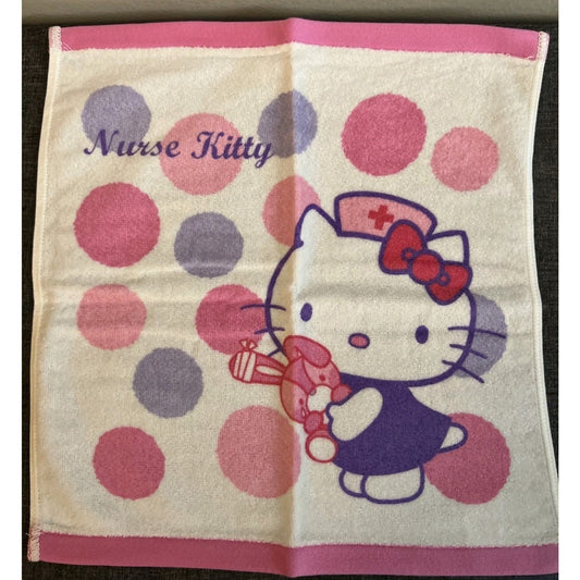 Hello Kitty Red Cross Blood Center Hand Towel Sanrio No Tags