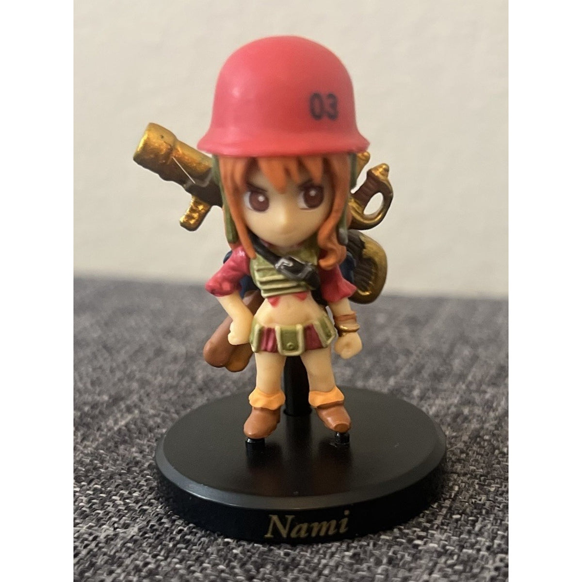 One Piece Nami Film Z Mini Figurine Bandai 2”