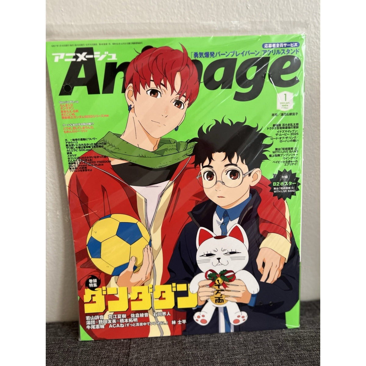 Animage Japanese Magazine Jan 2025 Issue [Japanese Edition]