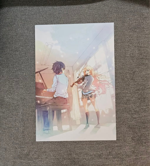 Your Lie In April Anime 8 Piece Poster Set