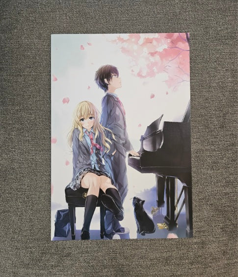 Your Lie In April Anime 8 Piece Poster Set