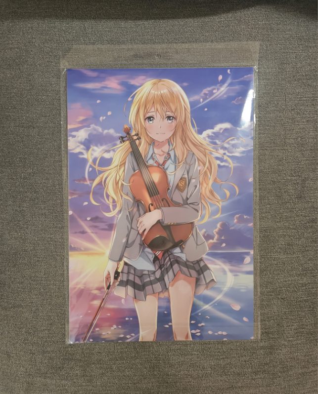 Your Lie In April Anime 8 Piece Poster Set