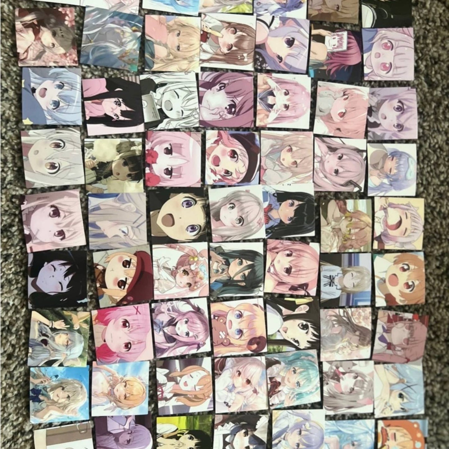 Kawaii Anime 60 pcs Sticker Set Japanese Manga