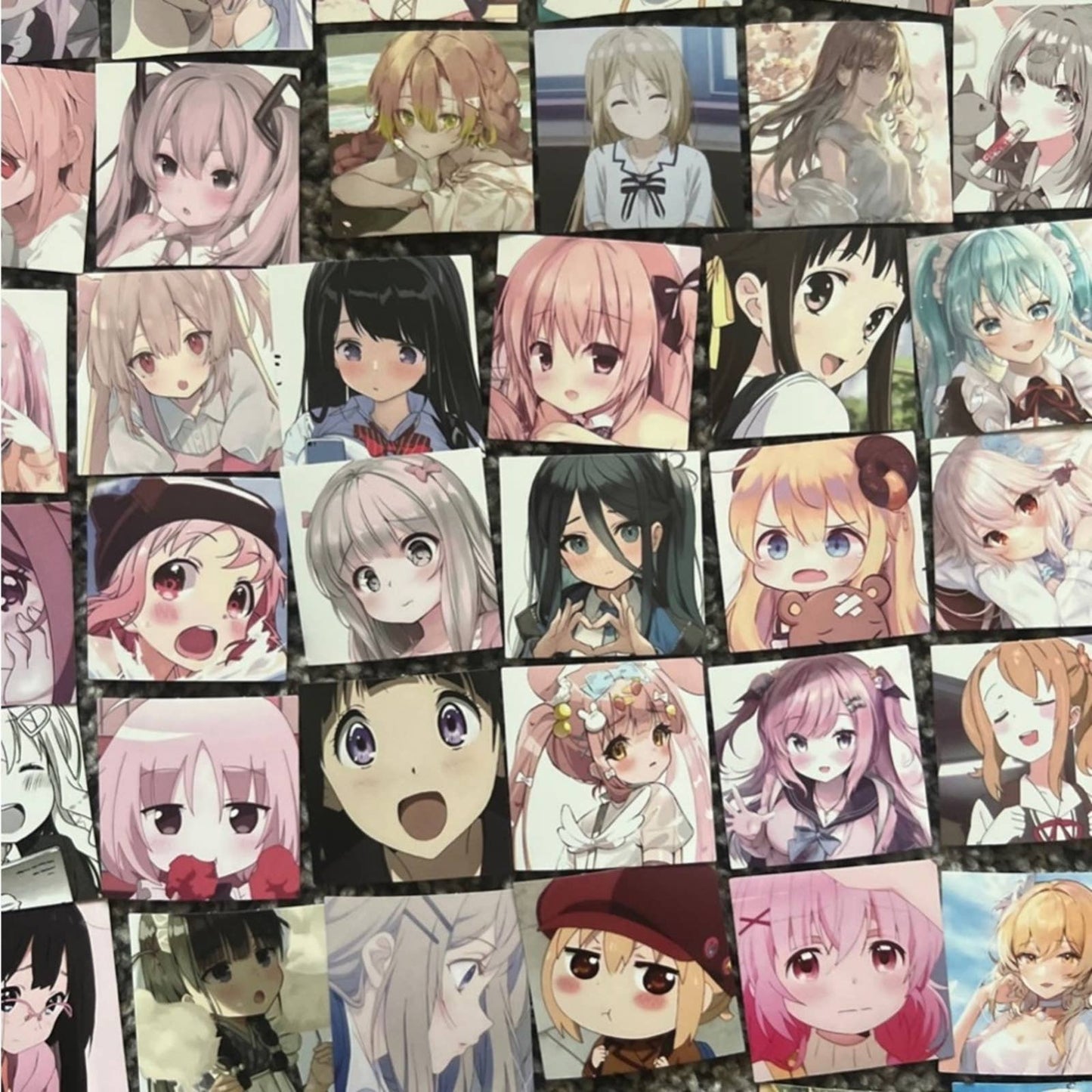 Kawaii Anime 60 pcs Sticker Set Japanese Manga