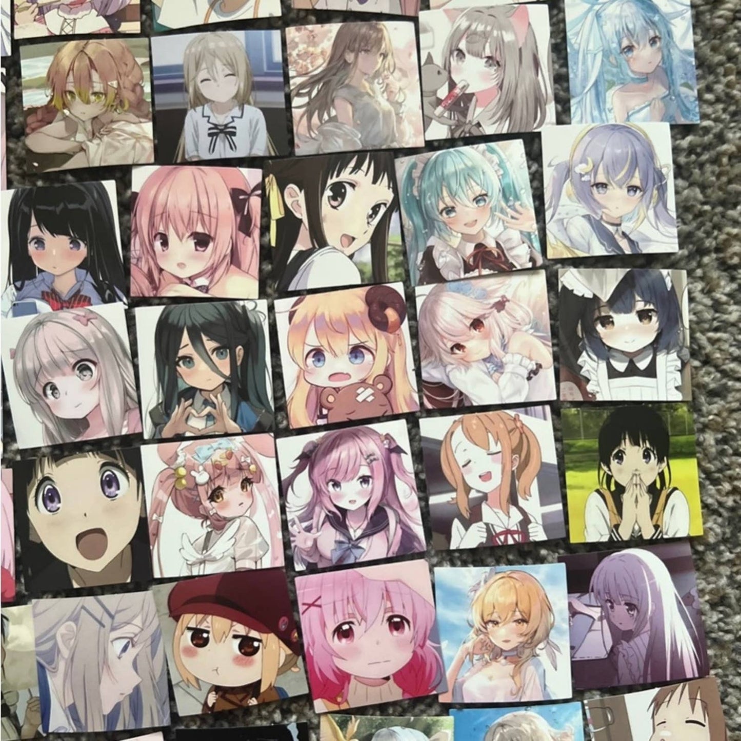 Kawaii Anime 60 pcs Sticker Set Japanese Manga