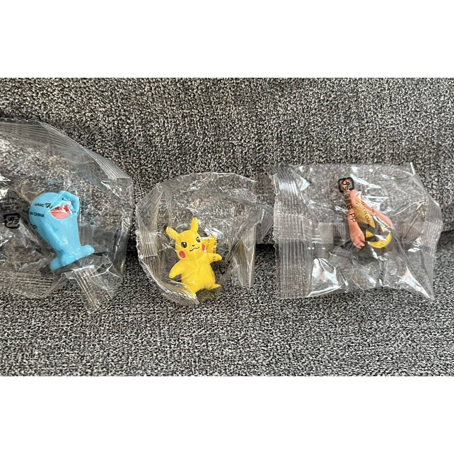 Pokemon Get Collections Heat Up! Pokémon Battle Figure Set Of 3 Pikachu/pokeball