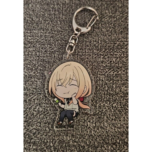 Touken Ranbu Ranto Shiro Animate Cafe Acrylic Keychain