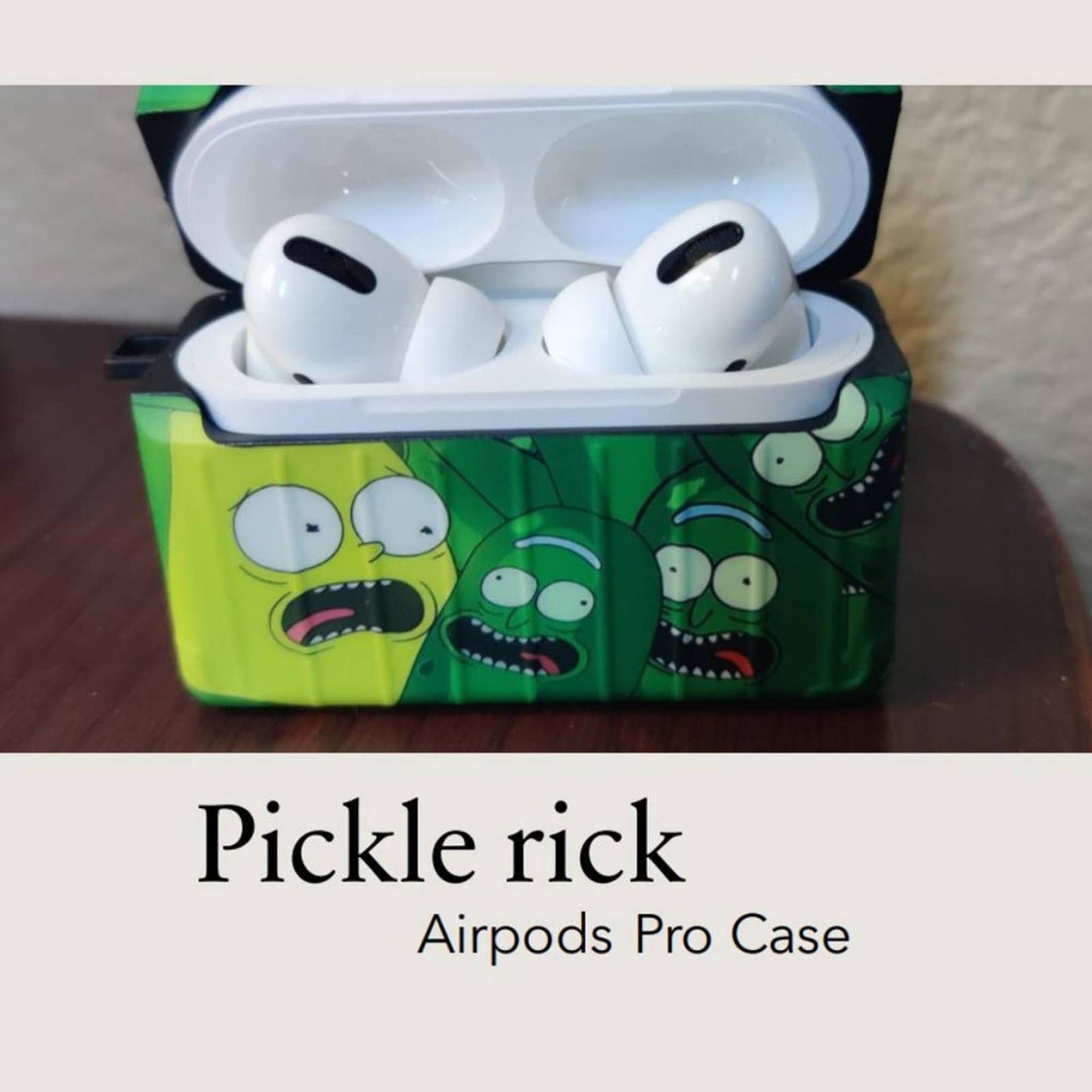 Pickle Rick Airpods Pro Case from Rick and Morty