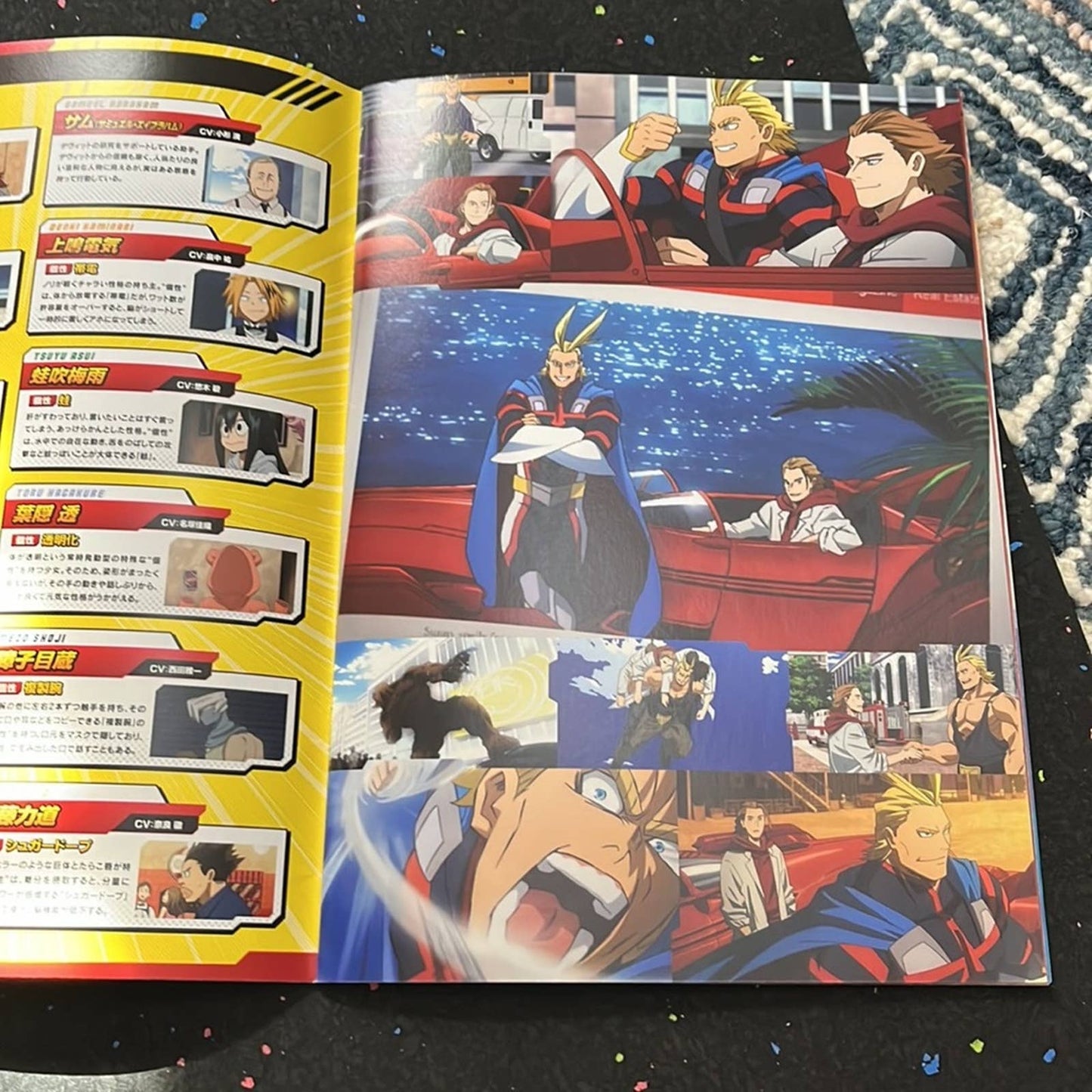 My Hero Academia World Heroes Mission Movie Anime Book