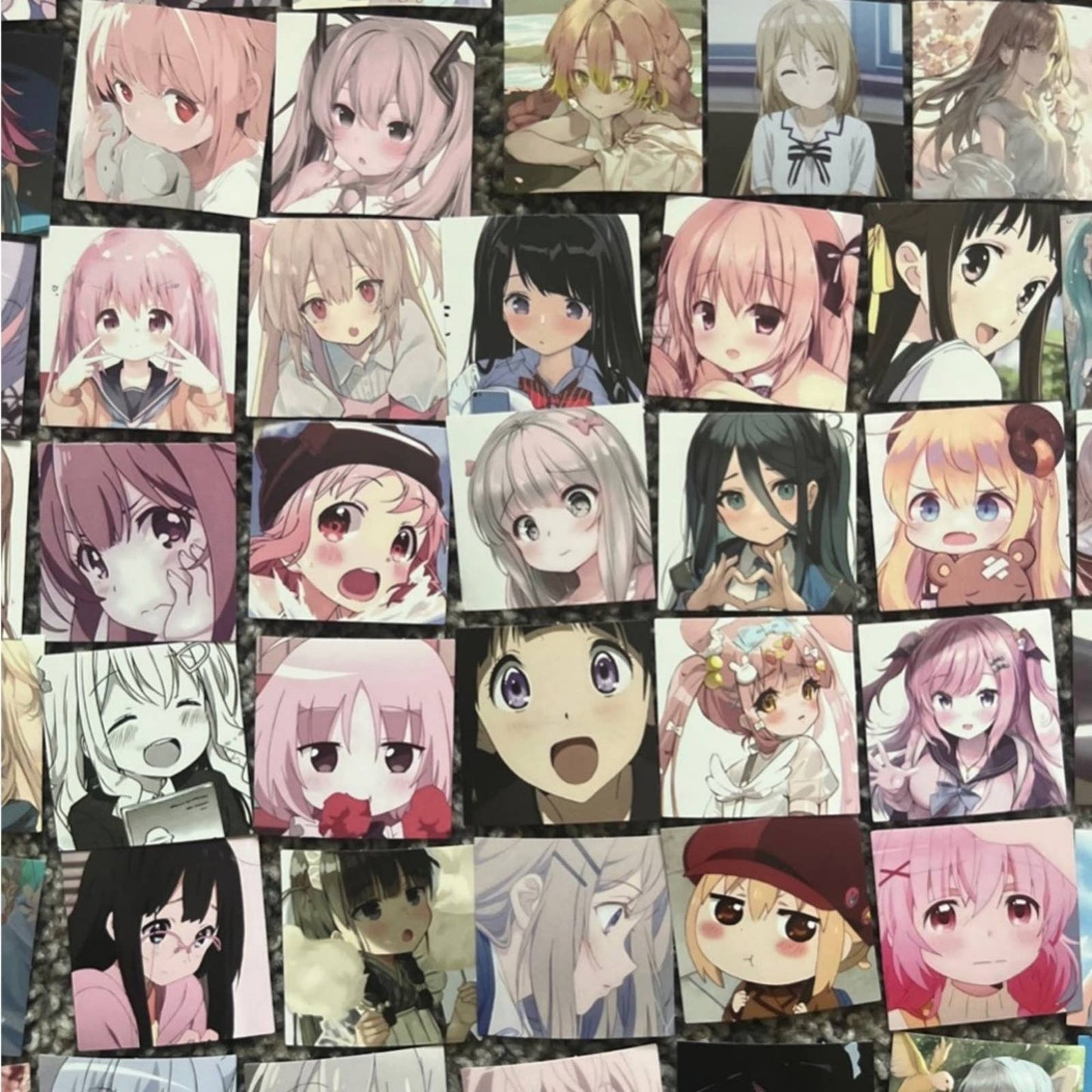 Kawaii Anime 60 pcs Sticker Set Japanese Manga