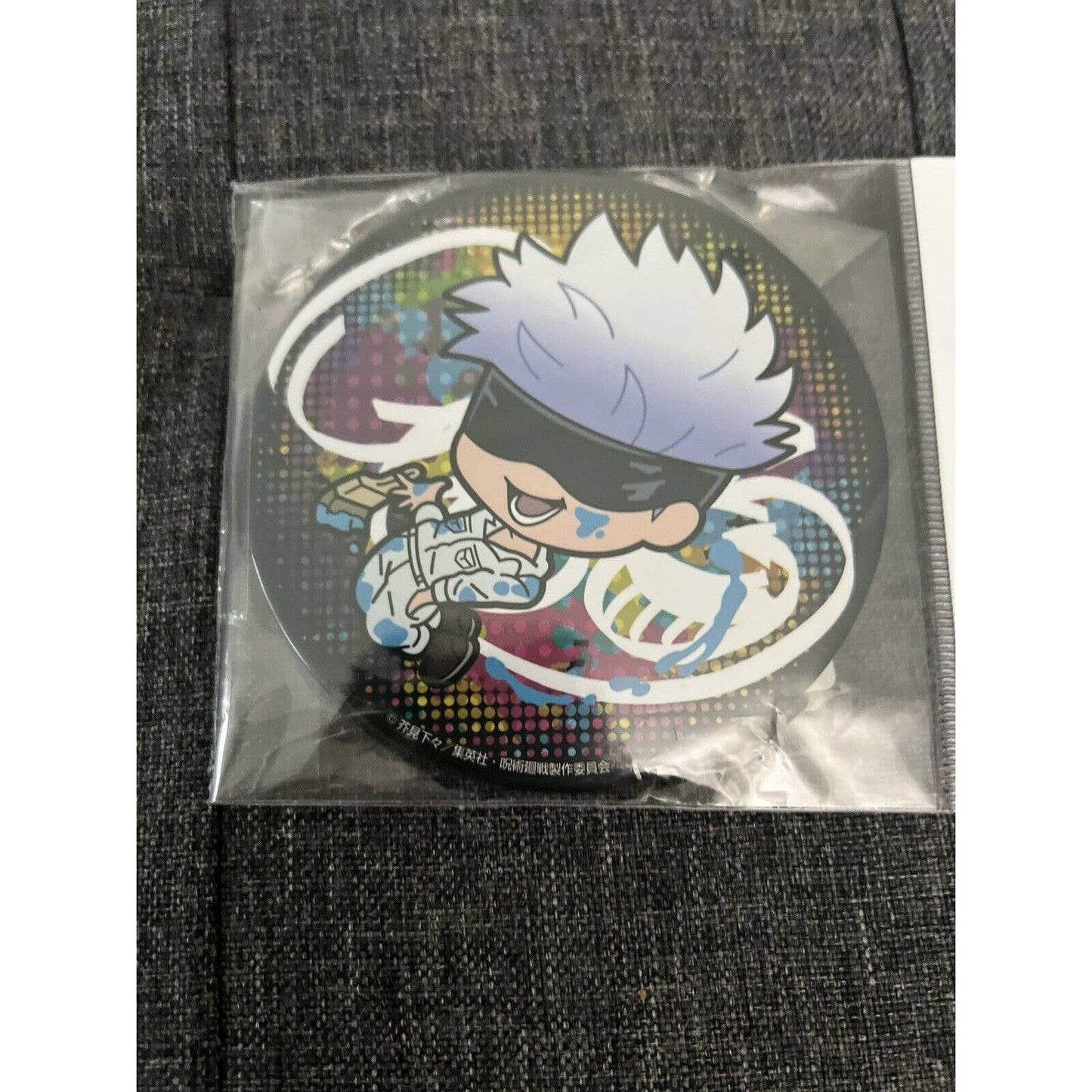 Jujutsu Kaisen Gojo Graffiti X Battle 4” Anime Can Badge Pin