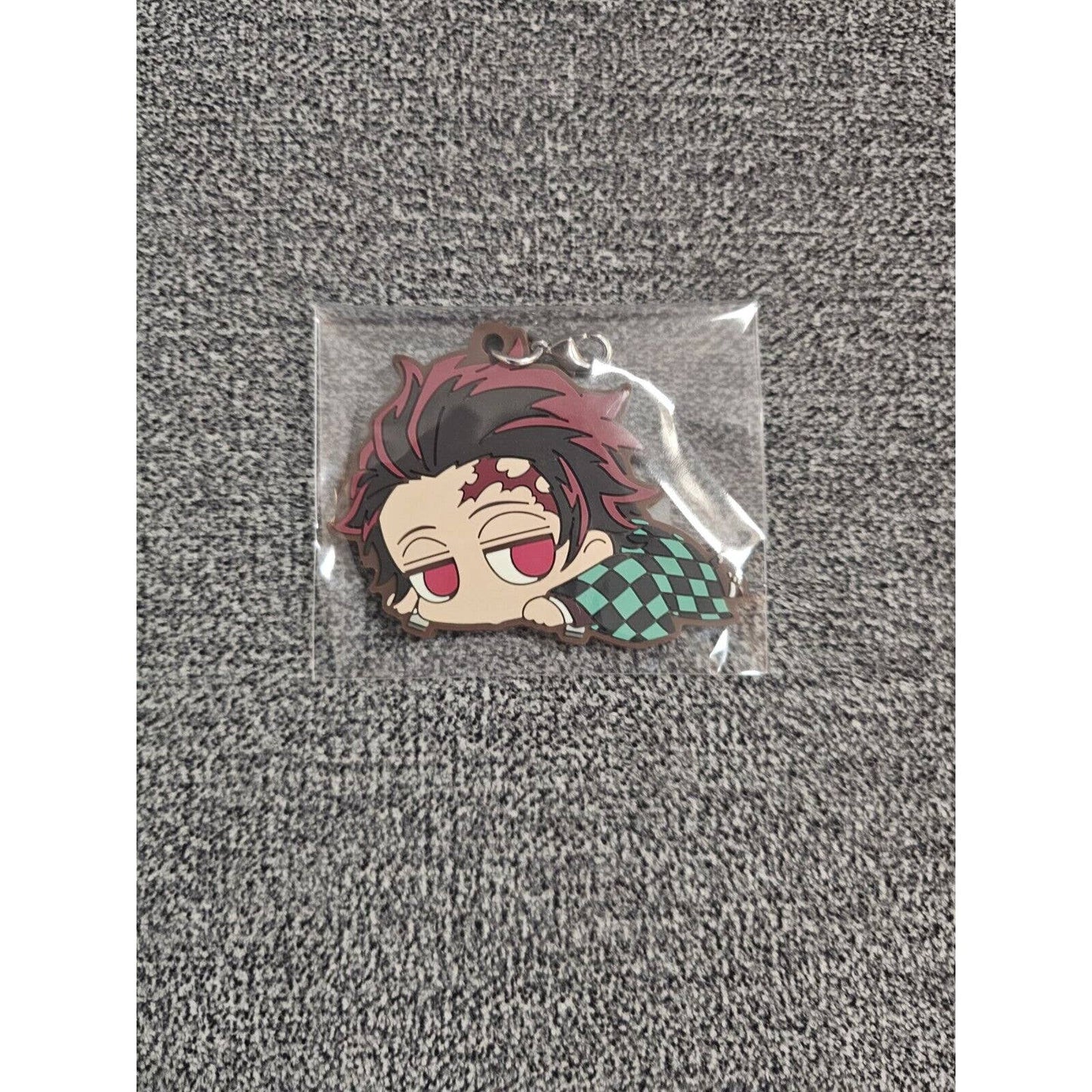 Demon Slayer Tanjiro Kamado Rubber Strap Charm Kimetsu no Yaiba Japan anime