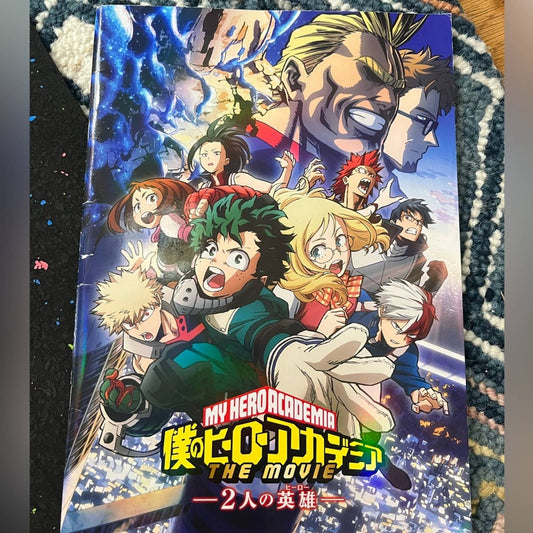 My Hero Academia World Heroes Mission Movie Anime Book