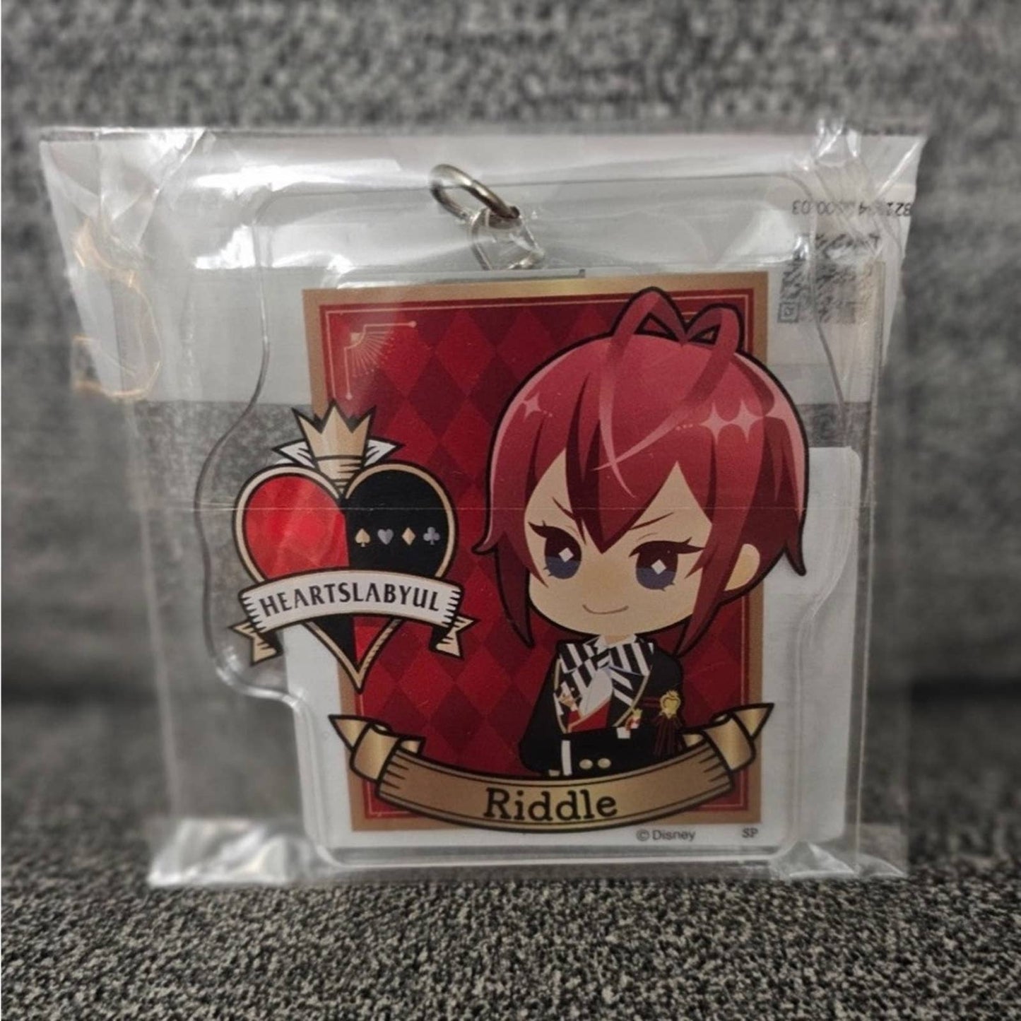 Twisted Wonderland Disney Anime Riddle Rosehearts Acrylic Keychain