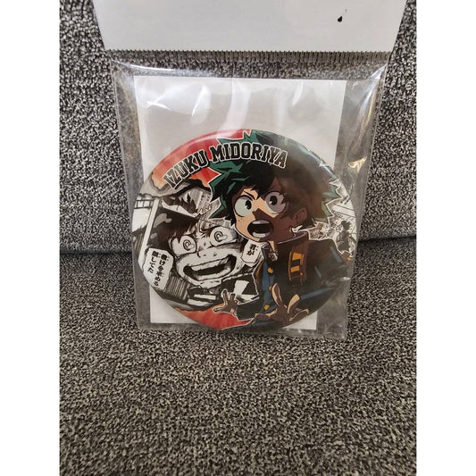 My Hero Academia Izuku Midoriya Deku Can Badge Pin Bandai