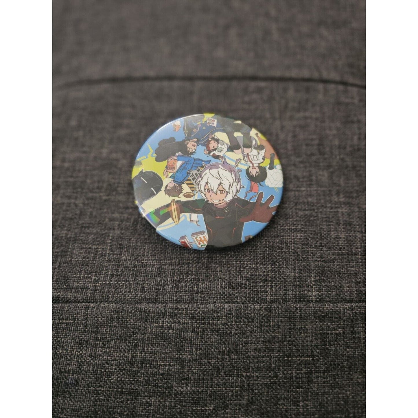 World Trigger Anime Can Badge Pin