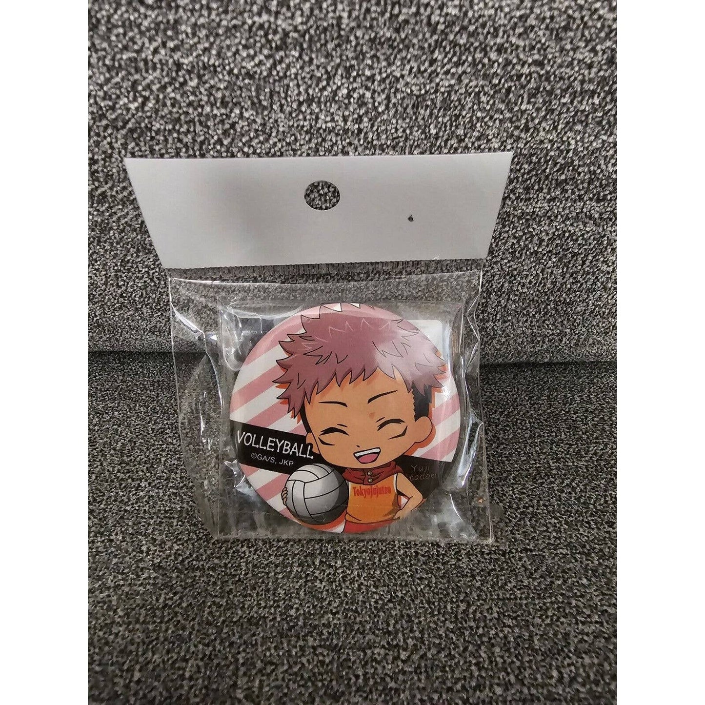 Yuji Itadori Can Badge Pin Art Anime Manga Jujutsu Kaisen