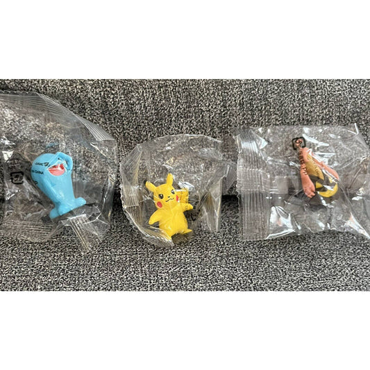 Pokemon Get Collections Heat Up! Pokémon Battle Figure Set Of 3 Pikachu/pokeball