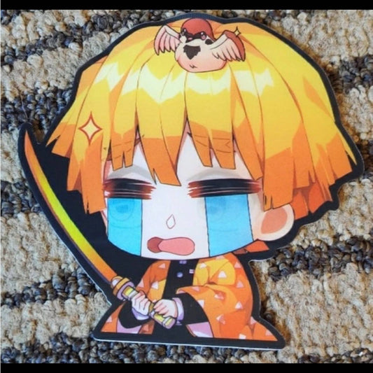 Demon Slayer Zenitsu Motion Sticker Japanese Anime