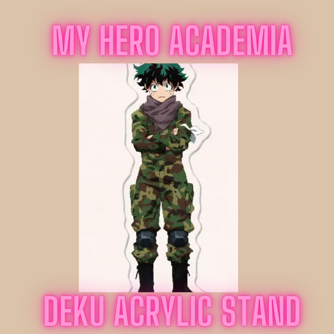 My Hero Academia Deku Anime Acrylic Stand Figure