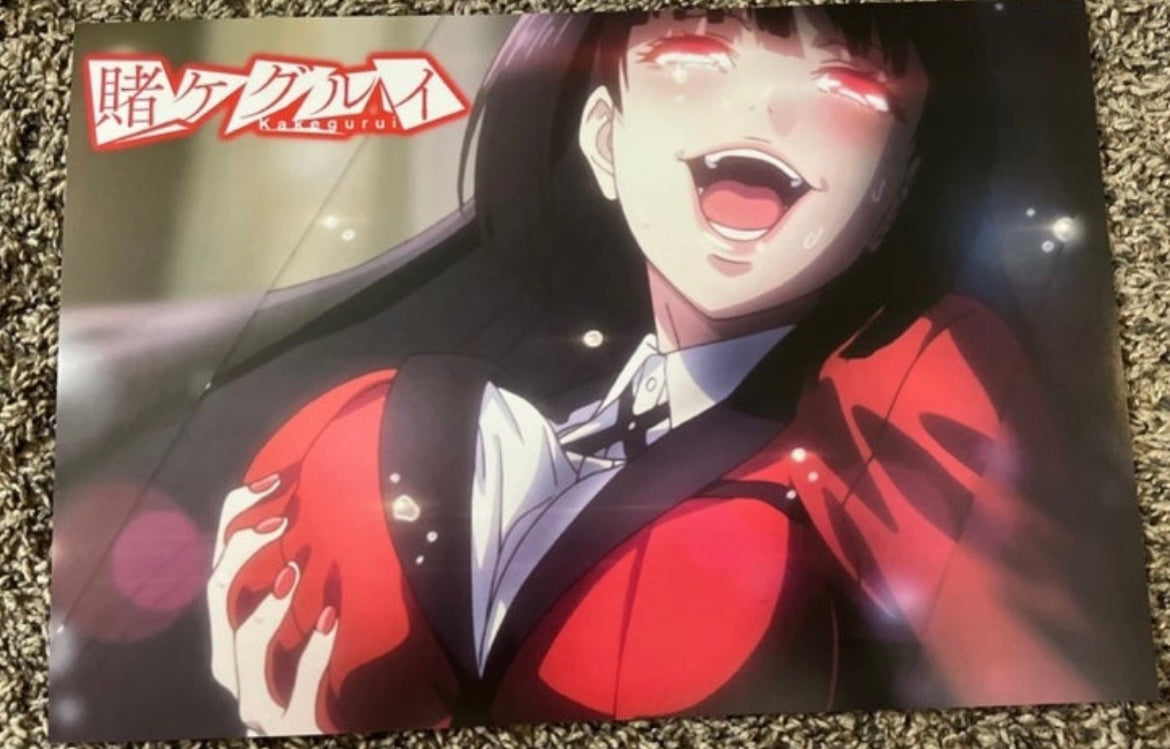 Kakegurui Anime 8 Pc Poster Set