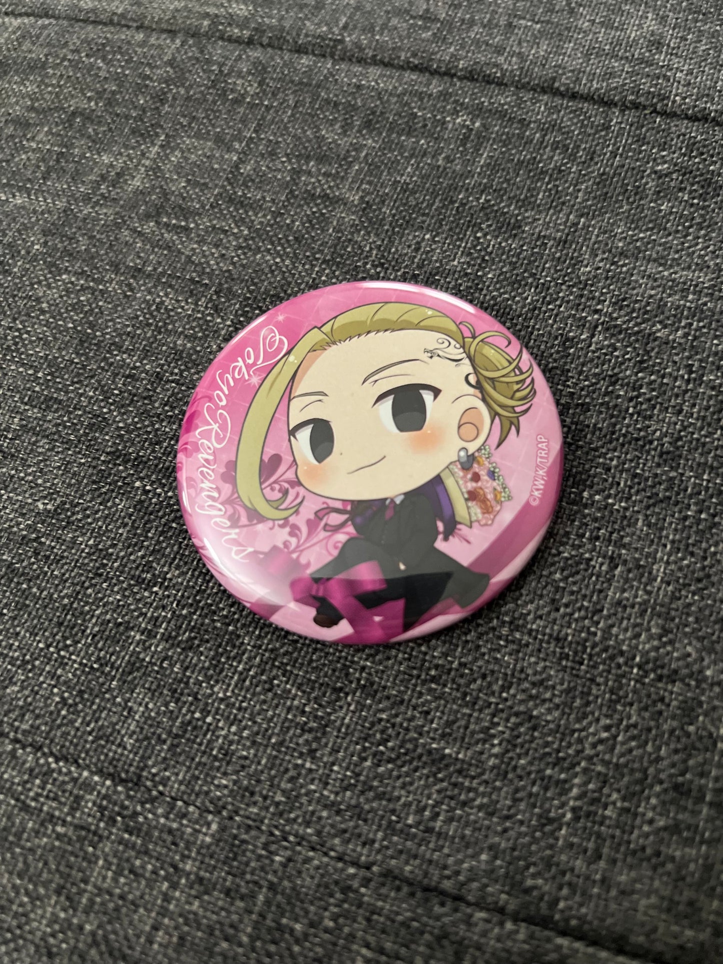 Tokyo Revengers Draken Chibi Can Badge Pin