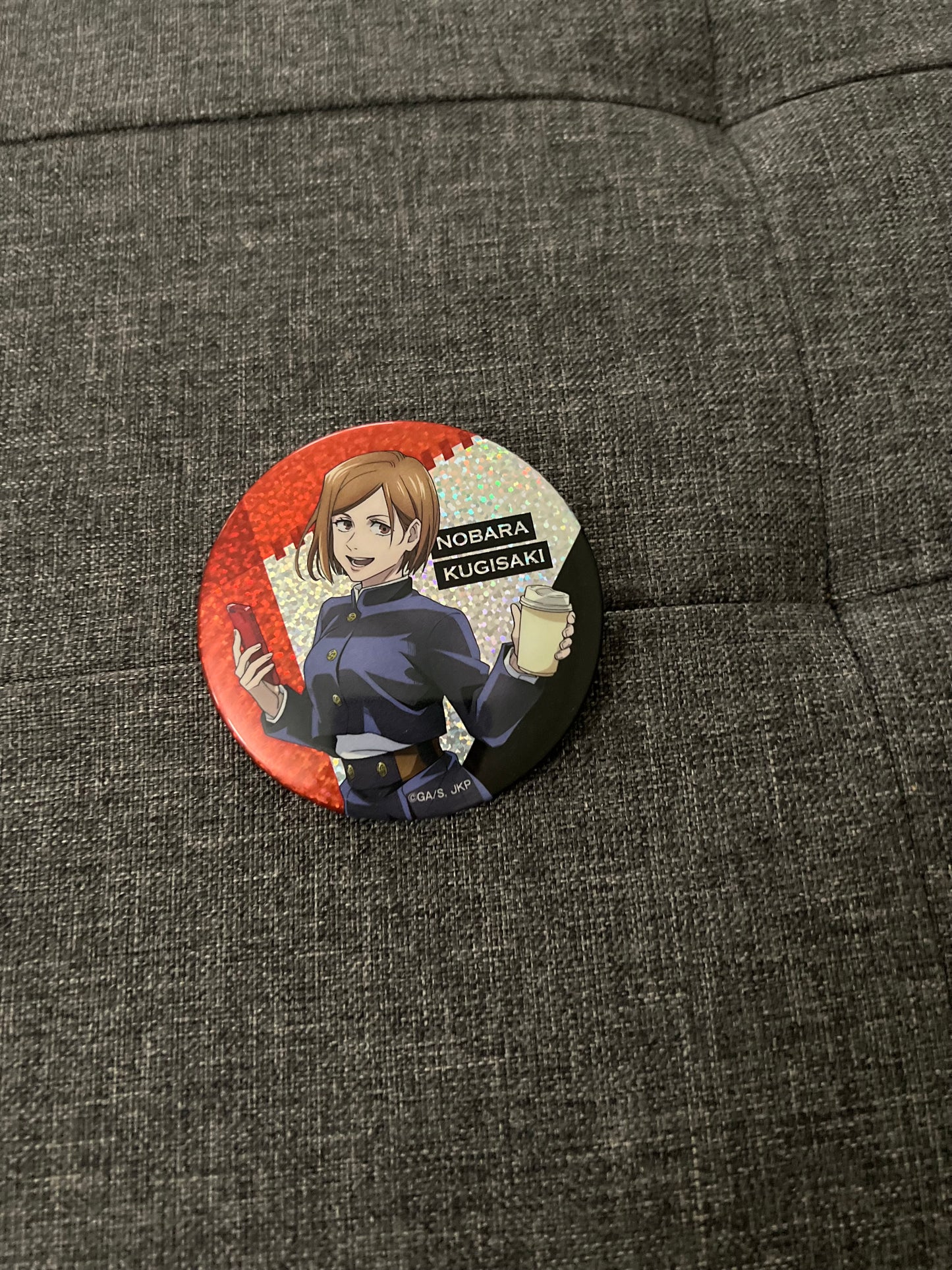 Jujutsu Kaisen Nobara Anime Can Badge