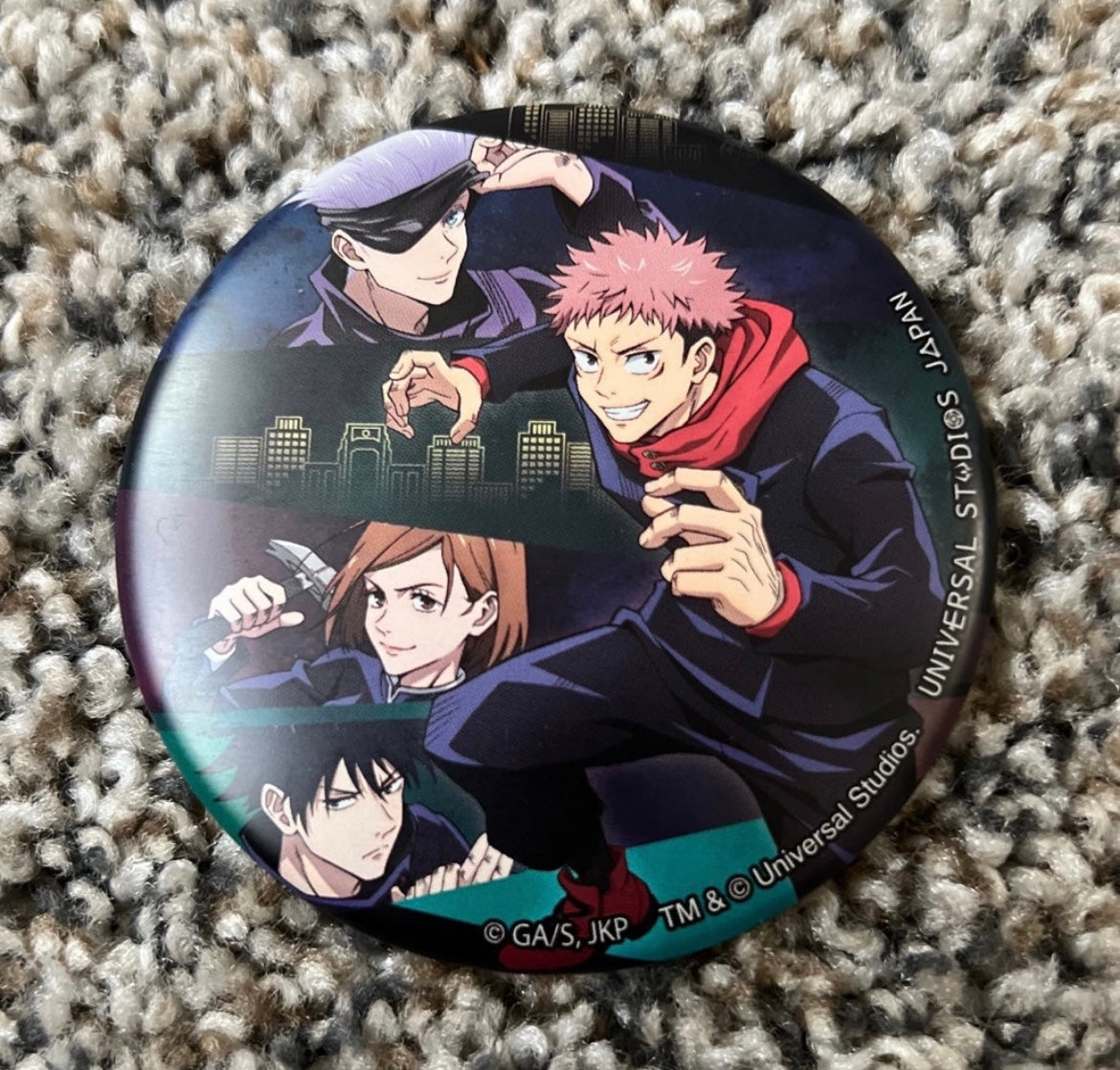 Jujutsu Kaisen Anime Can Badge