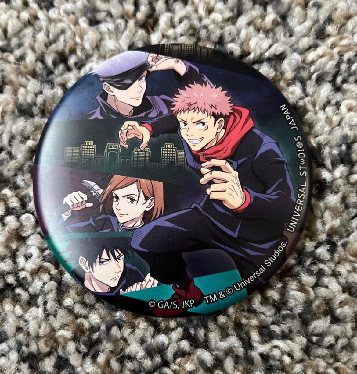 Jujutsu Kaisen Anime Can Badge