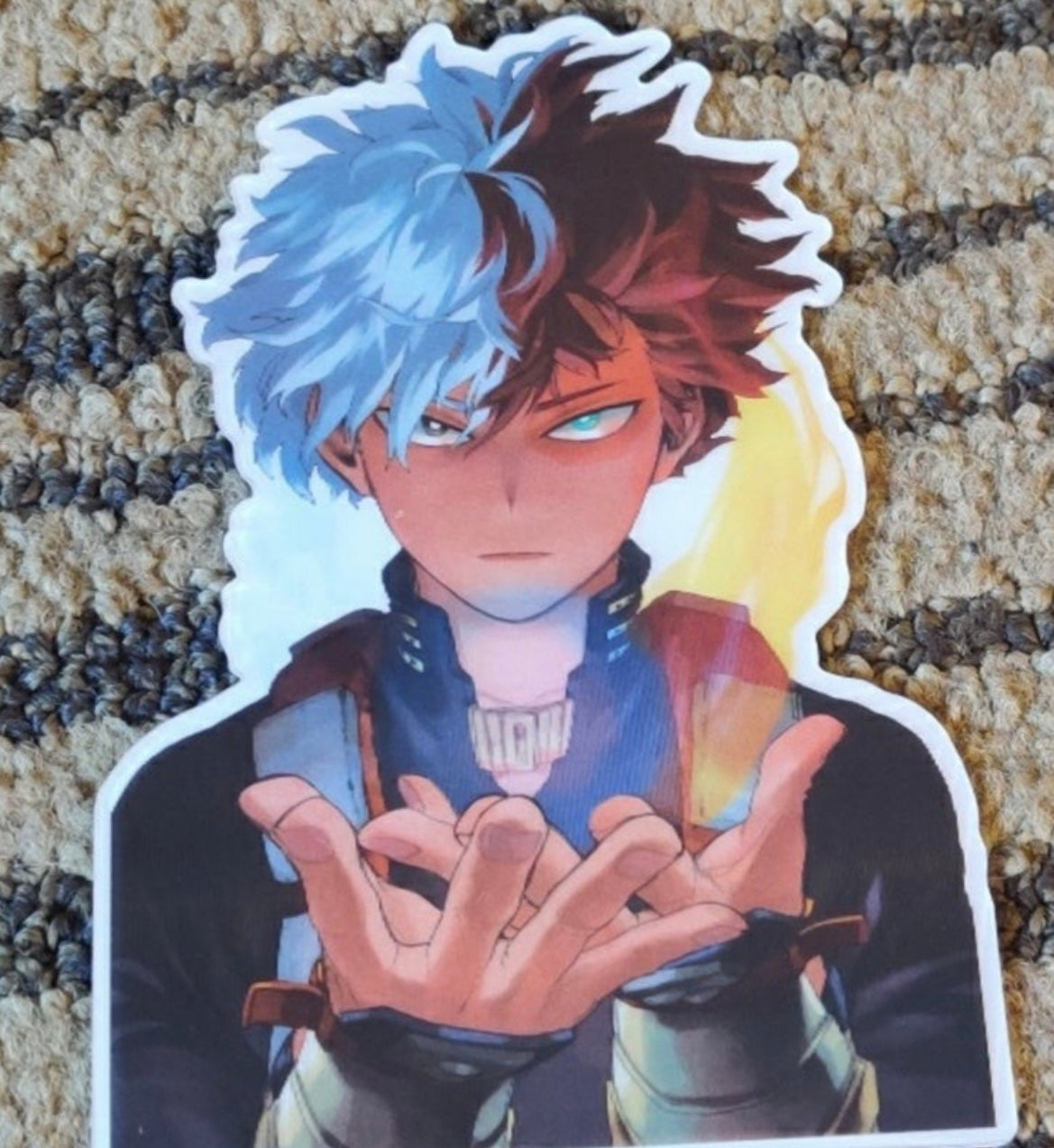 My Hero Academia Todoroki Anime 3D/Motion Sticker