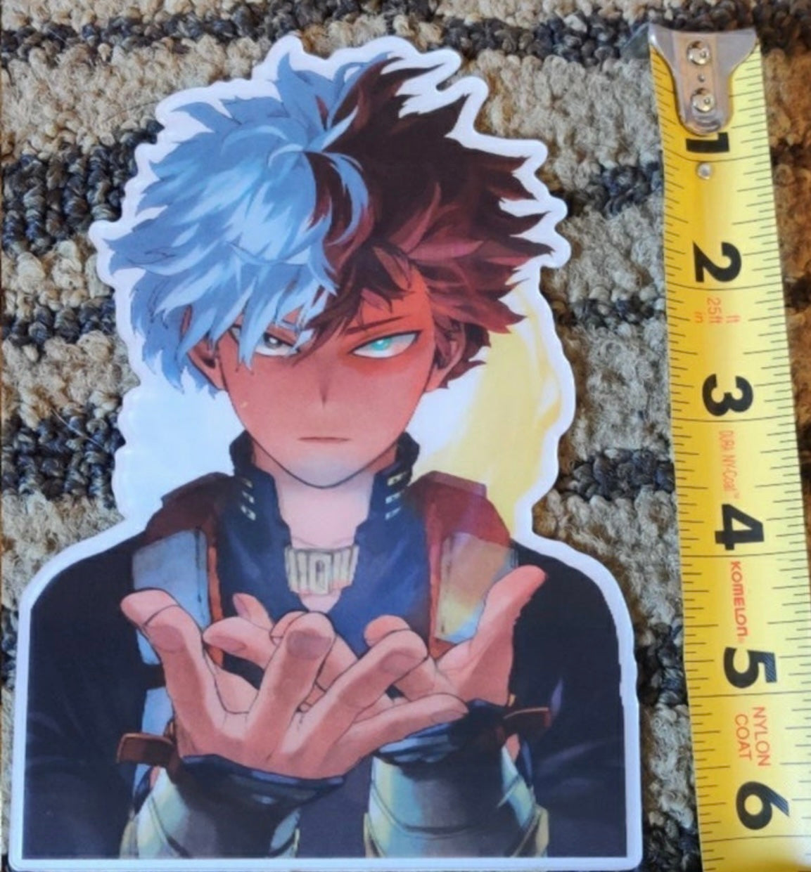 My Hero Academia Todoroki Anime 3D/Motion Sticker