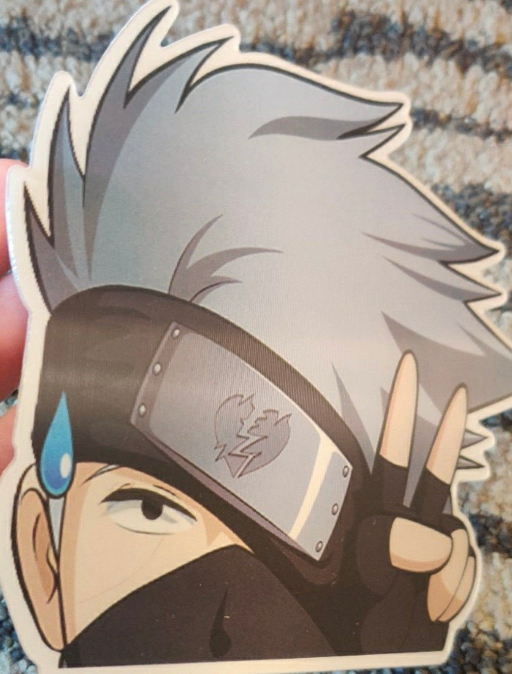 Kakashi Naruto Anime 3D/Motion Sticker