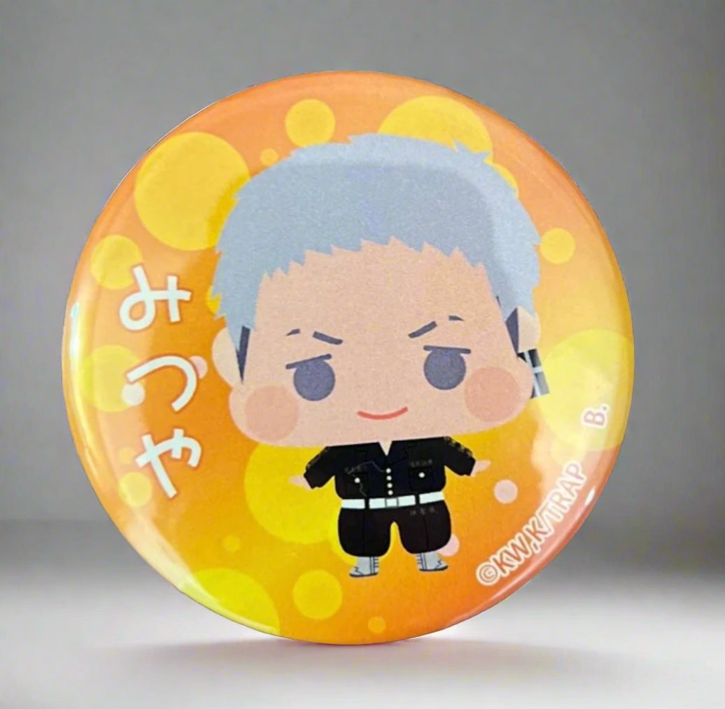 Tokyo Revengers Mitsuya Chibi Anime Can Badge Pin