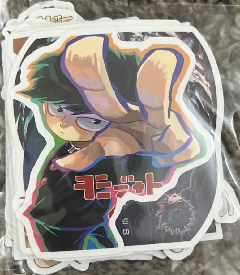 Mob Psycho 100 Anime 50 Piece Sticker Set