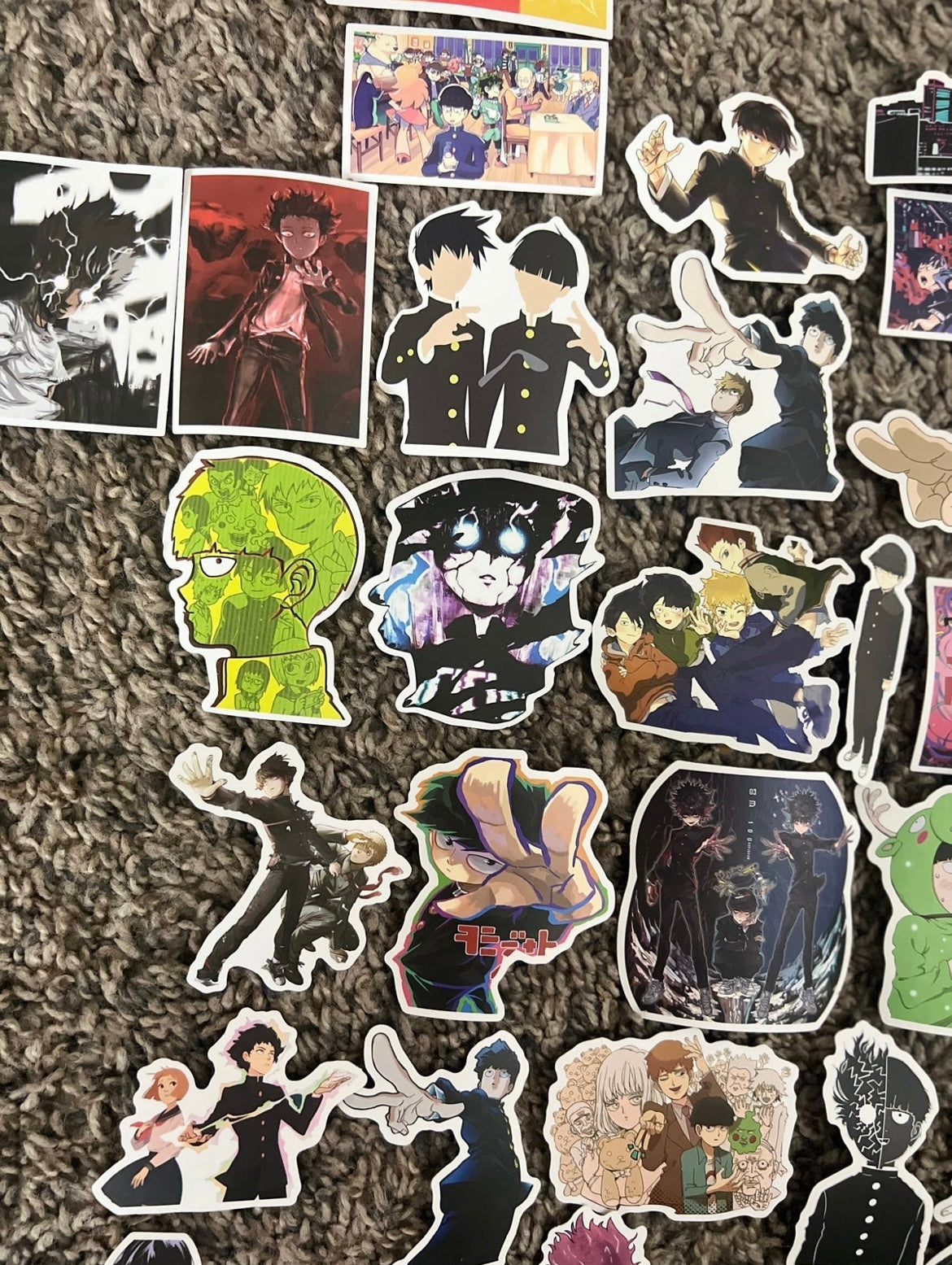 Mob Psycho 100 Anime 50 Piece Sticker Set