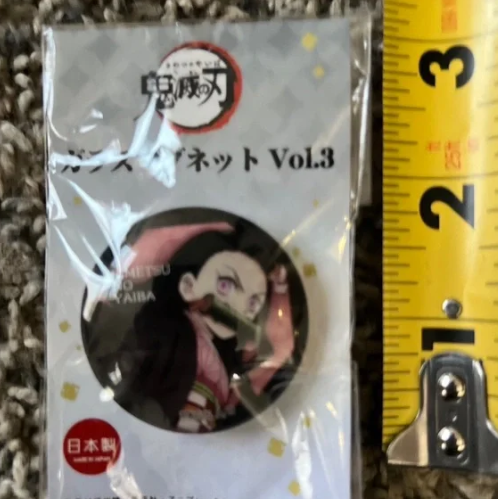 Demon Slayer Nezuko Twinkle Clear Glass Magnet Vol.3