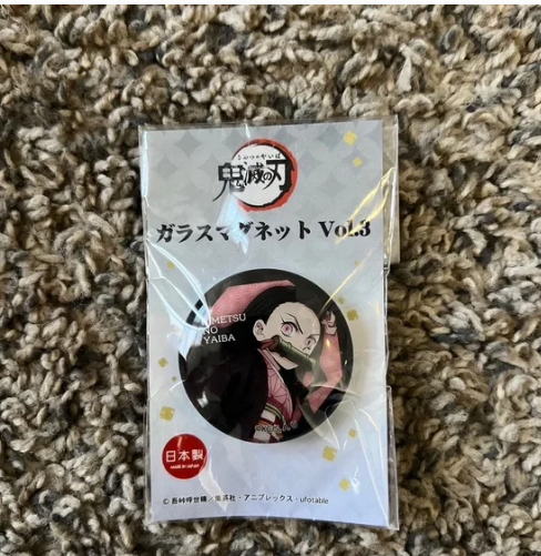 Demon Slayer Nezuko Twinkle Clear Glass Magnet Vol.3