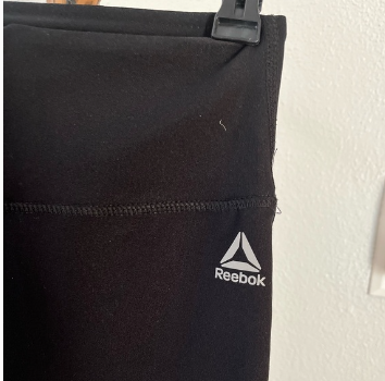 Reebok Woman's Cropped Leggings Size SP