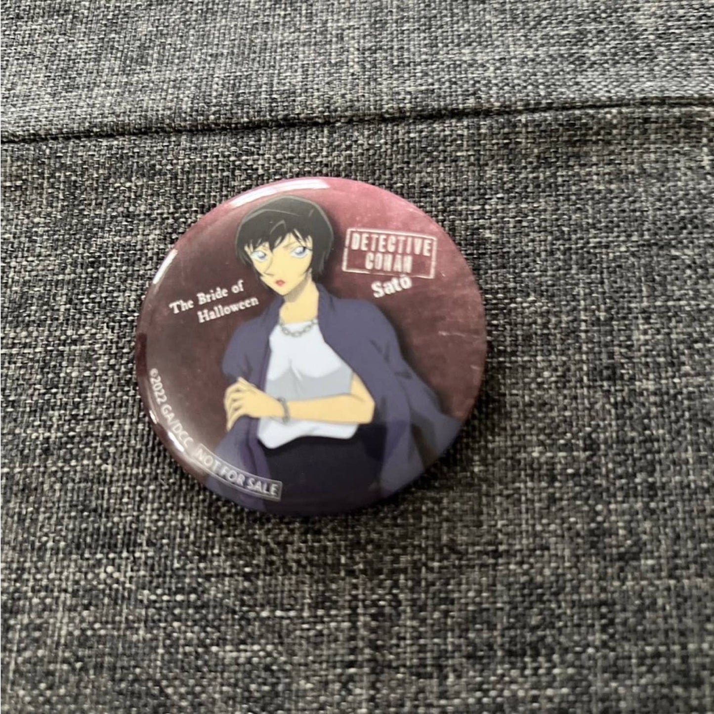 Detective Conan Anime Can Badge