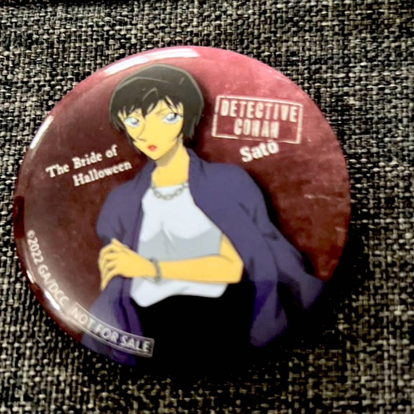 Detective Conan Anime Can Badge