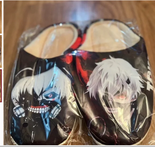 Tokyo Ghoul Slipper Anime Cosplay Shoes for men and women